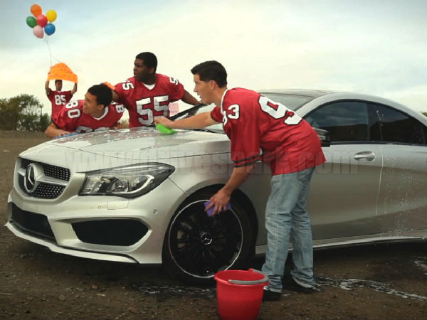 Mercedes & Kate Upton CLA Promotion