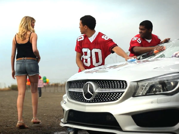 Mercedes & Kate Upton CLA Promotion