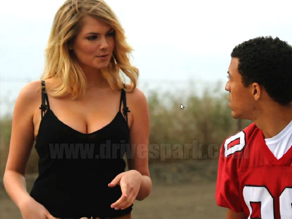 Mercedes & Kate Upton CLA Promotion