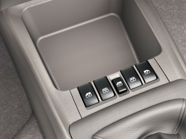 Driver side controls