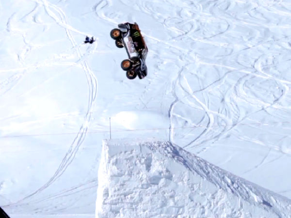 World's First 360-Degree Car Backflip