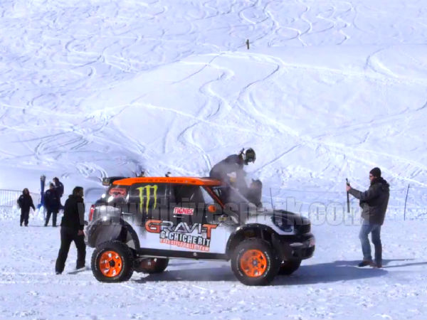 World's First 360-Degree Car Backflip