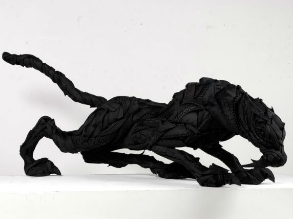 Yong Ho Ji's Recycled Tyre Sculptures