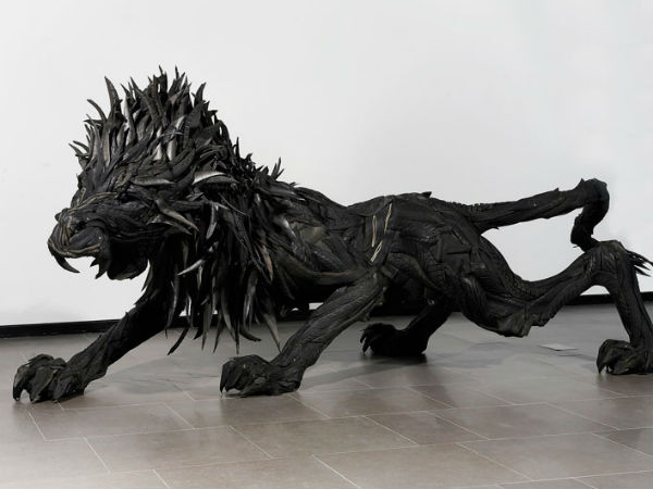 Yong Ho Ji's Recycled Tyre Sculptures