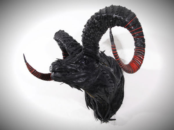Yong Ho Ji's Recycled Tyre Sculptures
