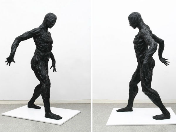 Yong Ho Ji's Recycled Tyre Sculptures