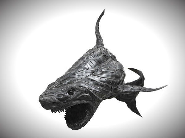 Yong Ho Ji's Recycled Tyre Sculptures