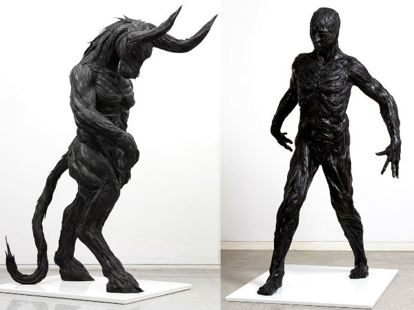 Yong Ho Ji's Recycled Tyre Sculptures