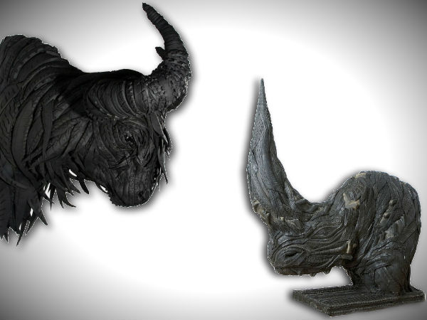 Yong Ho Ji's Recycled Tyre Sculptures