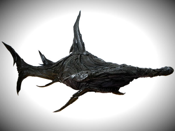 Yong Ho Ji's Recycled Tyre Sculptures