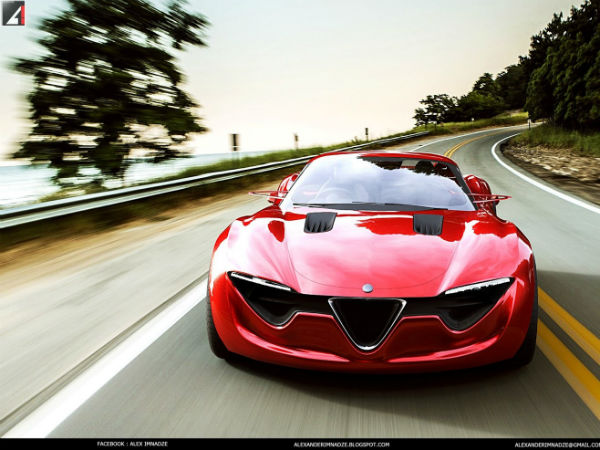 Alfa Romeo 6C Design Concept
