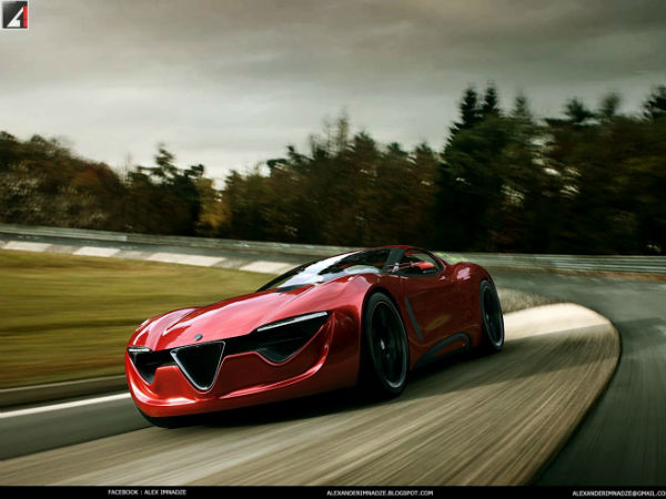 Alfa Romeo 6C Design Concept