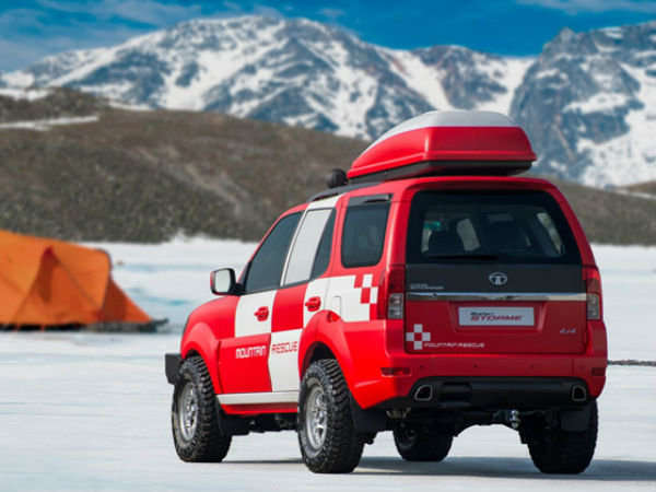 Tata Safari Storme Mountain Rescue Concept