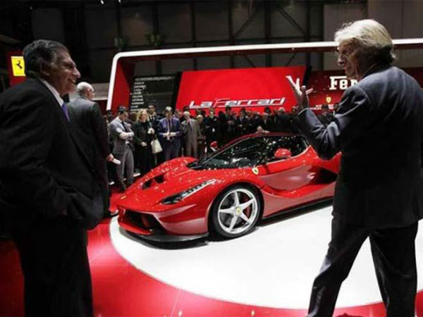 Ratan Tata On LaFerrari
