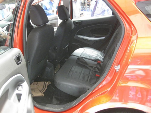 India Spec Production Ford EcoSport: First Images