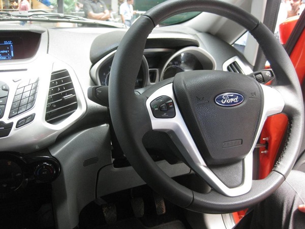 India Spec Production Ford EcoSport: First Images