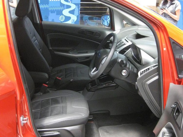 India Spec Production Ford EcoSport: First Images