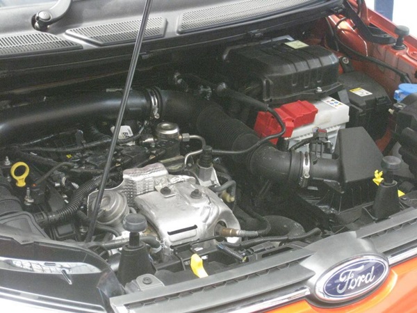 India Spec Production Ford EcoSport: First Images