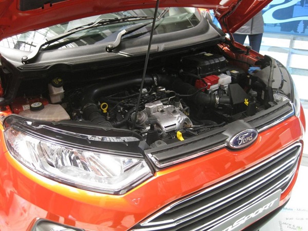 India Spec Production Ford EcoSport: First Images