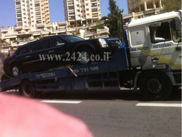 Obama's Limo Breaks Down