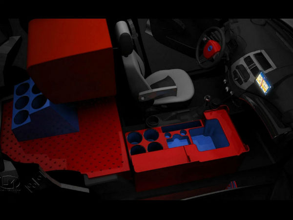 Domino's D-Box2 Pizza Develiry Car