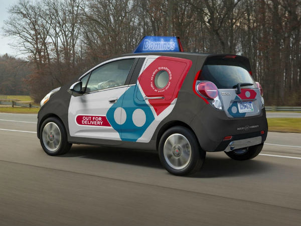 Domino's D-Box2 Pizza Develiry Car