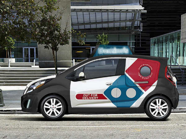Domino's D-Box2 Pizza Develiry Car