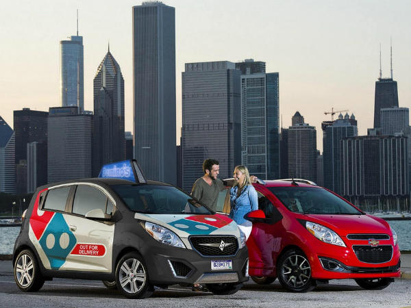 Domino's D-Box2 Pizza Develiry Car