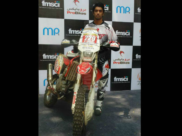 CS Santosh To Raid Abu Dhabi World Rally
