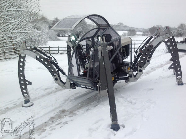Mantis Hexapod Walking Robot