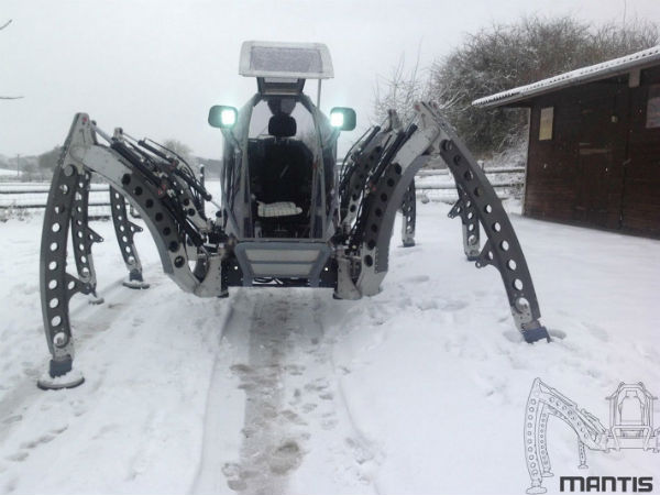 Mantis Hexapod Walking Robot
