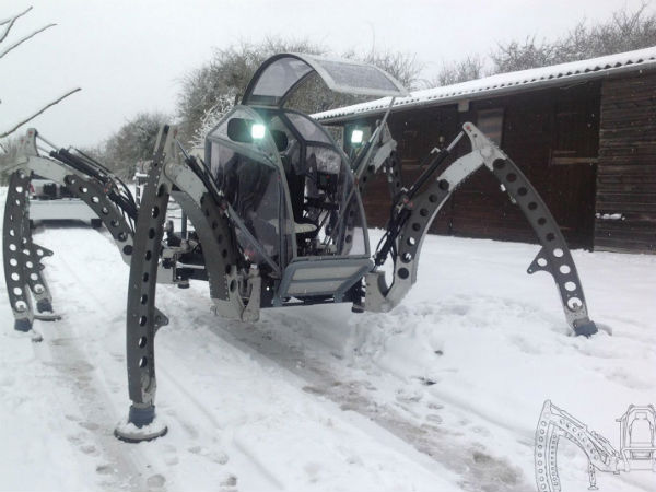 Mantis Hexapod Walking Robot