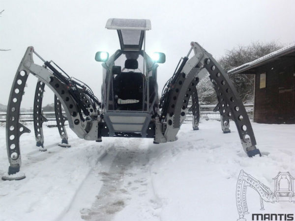 Mantis Hexapod Walking Robot