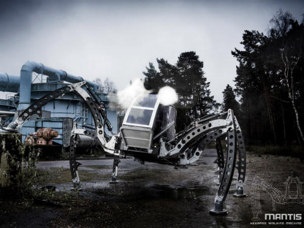 Mantis Hexapod Walking Robot