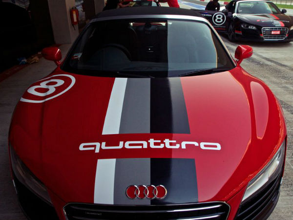Audi R8 V10 Plus India Launch At BIC