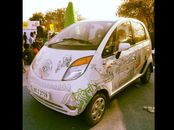 Tata Nano Art In Motion 