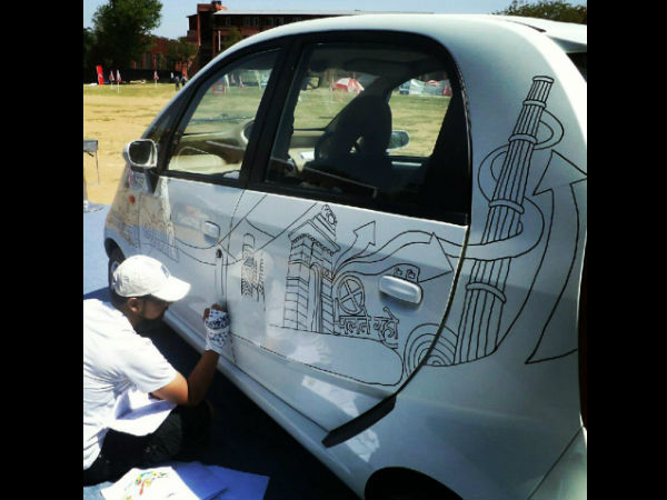Tata Nano Art In Motion 