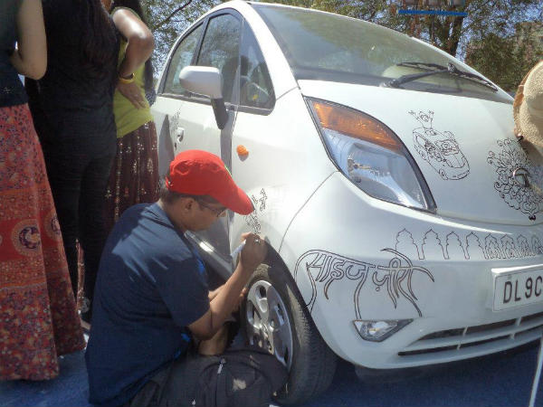 Tata Nano Art In Motion 