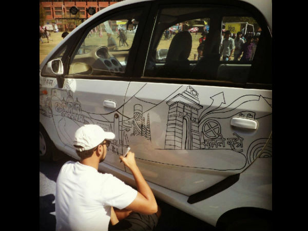 Tata Nano Art In Motion 