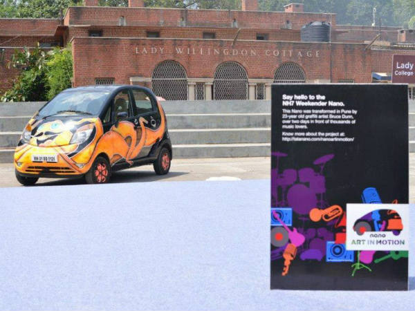 Tata Nano Art In Motion 