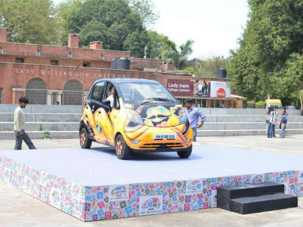 Tata Nano Art In Motion 