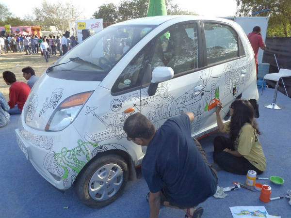 Tata Nano Art In Motion 