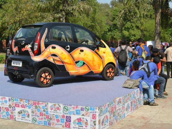 Tata Nano Art In Motion 