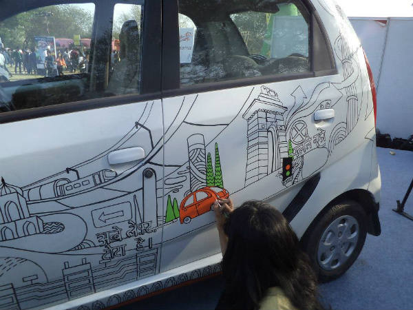 Tata Nano Art In Motion 