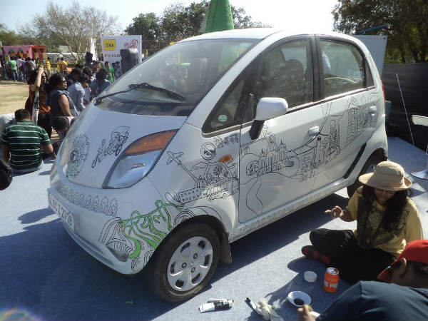 Tata Nano Art In Motion 