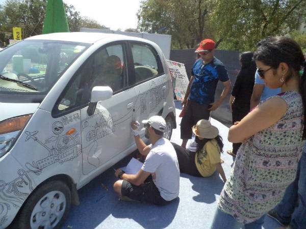 Tata Nano Art In Motion 