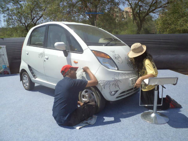 Tata Nano Art In Motion 