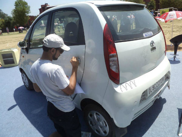 Tata Nano Art In Motion 