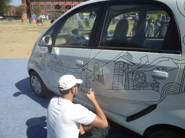 Tata Nano Art In Motion 