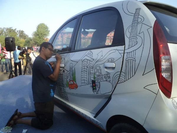 Tata Nano Art In Motion 